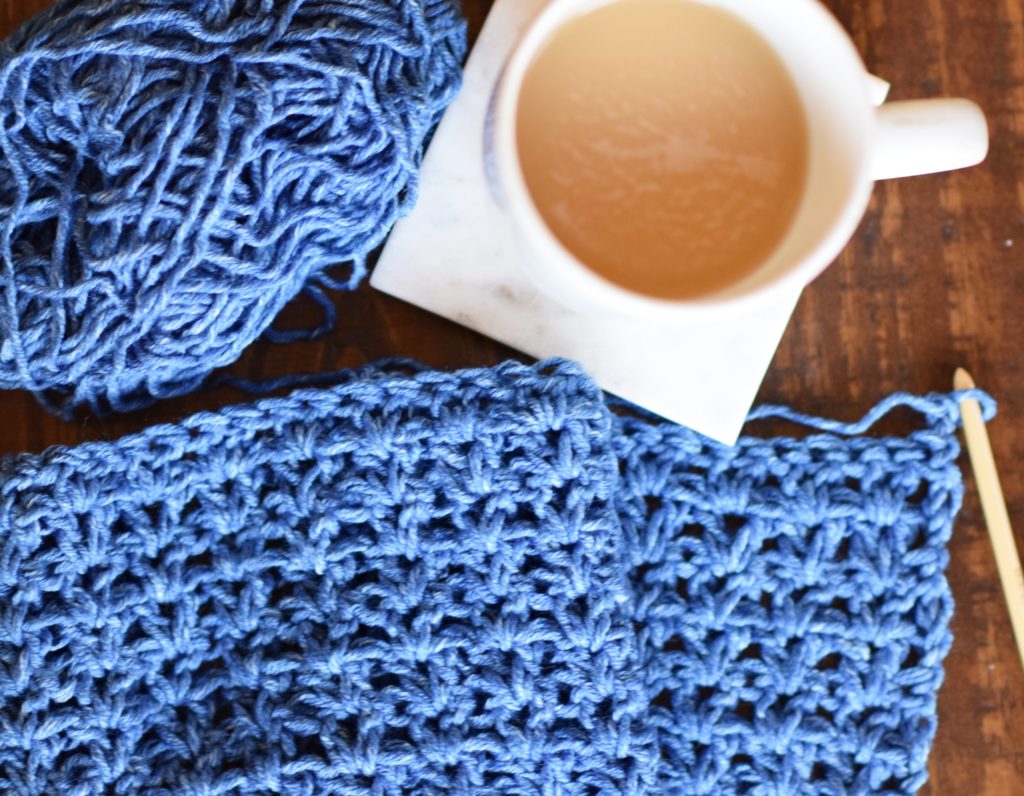 Azul V-Mesh Easy Crochet Poncho Pattern – Mama In A Stitch