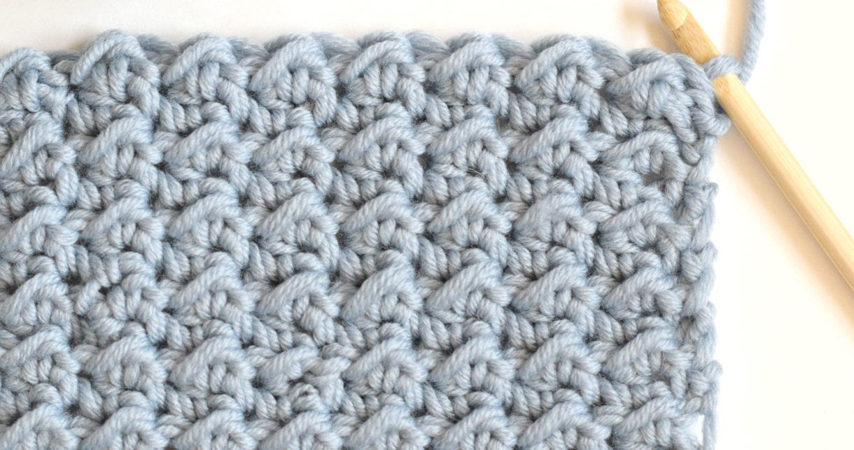 How To Crochet the Even Moss Stitch – Mama In A Stitch