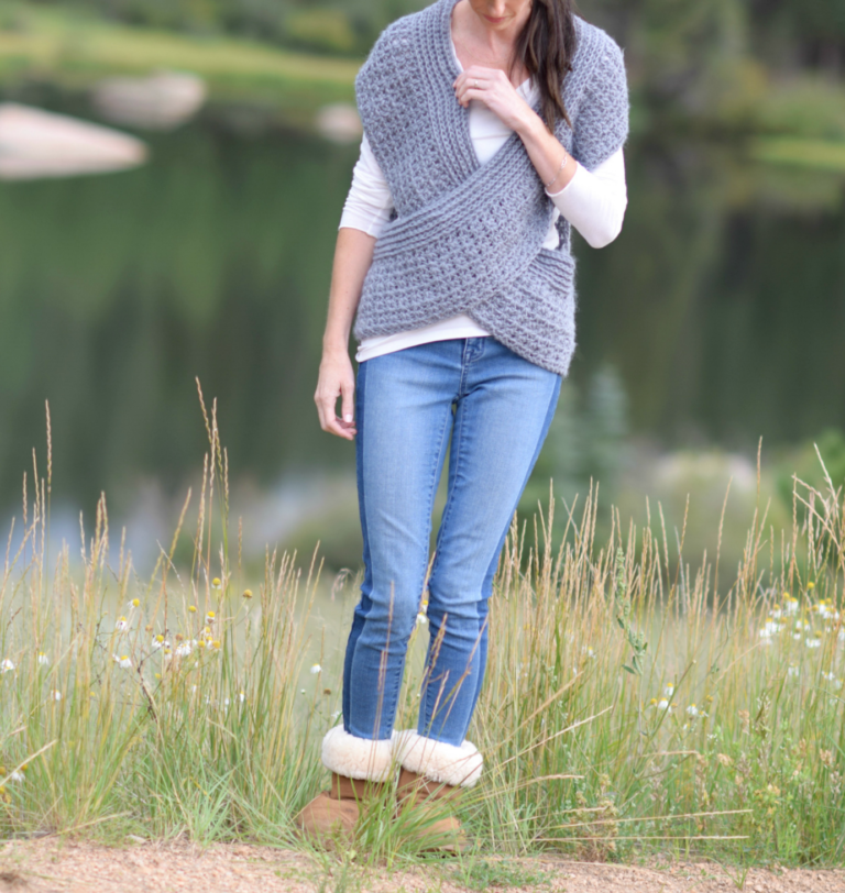 Willow Wrap Over Shrug – Mama In A Stitch