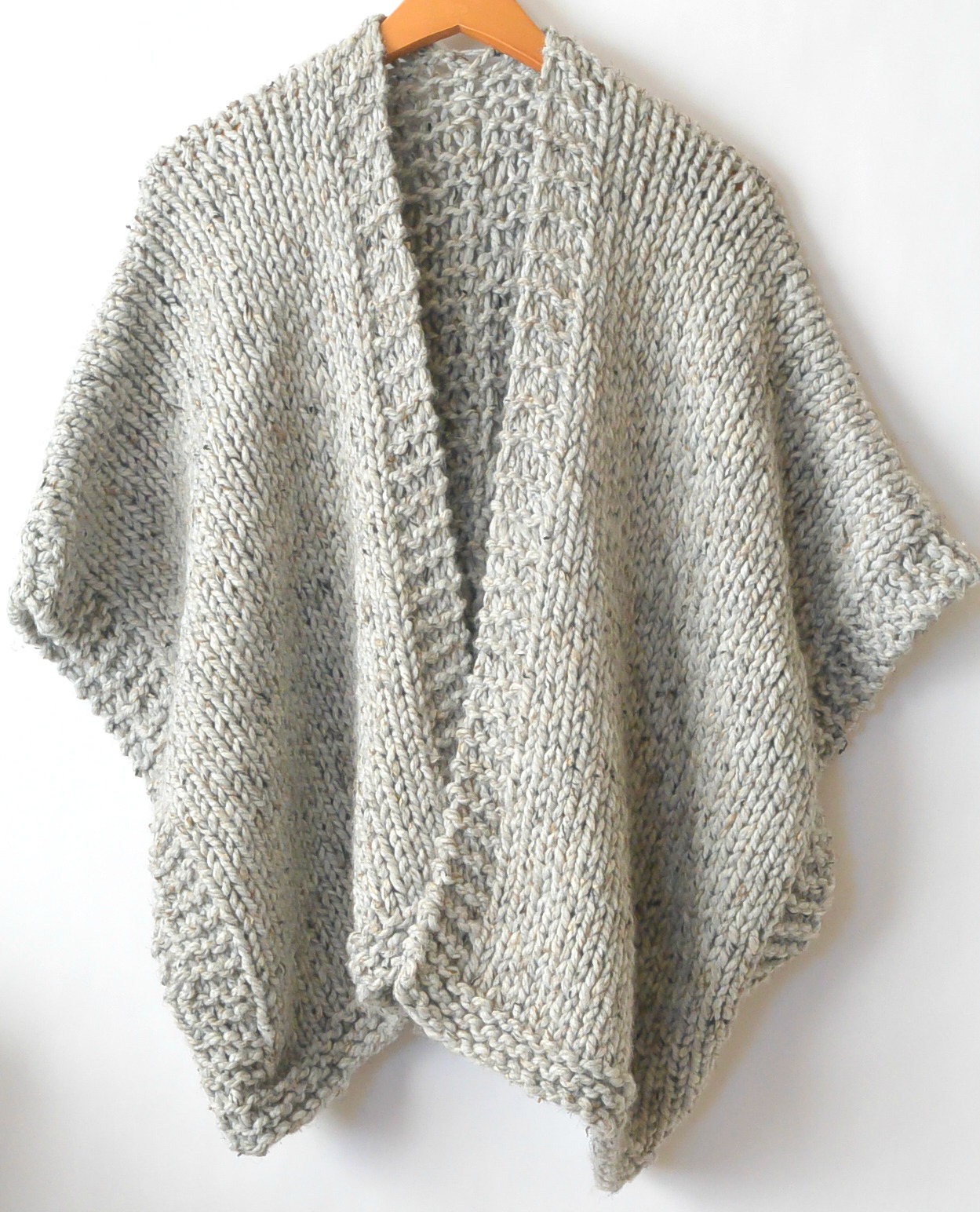 Easy Telluride Kimono Free Knitting Pattern Poncho Knitting Patterns ...