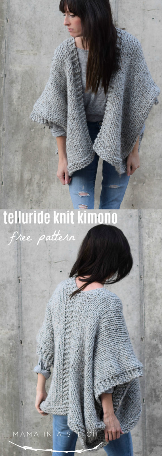 Telluride Easy Knit Kimono Pattern