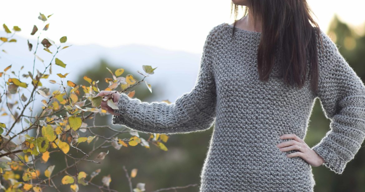 How To Make An Easy Crocheted Sweater Knit Like Mama In How To Make An Easy Crocheted Sweater Knit Like Mama In