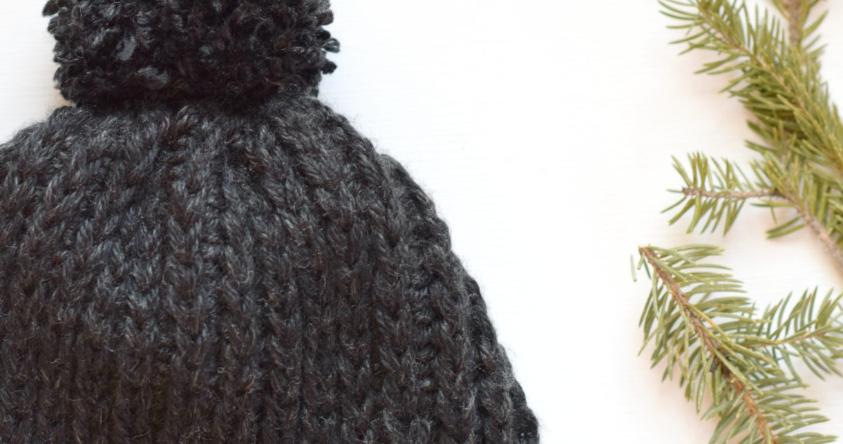 Everyday Ribbed Crochet Hat Pattern 