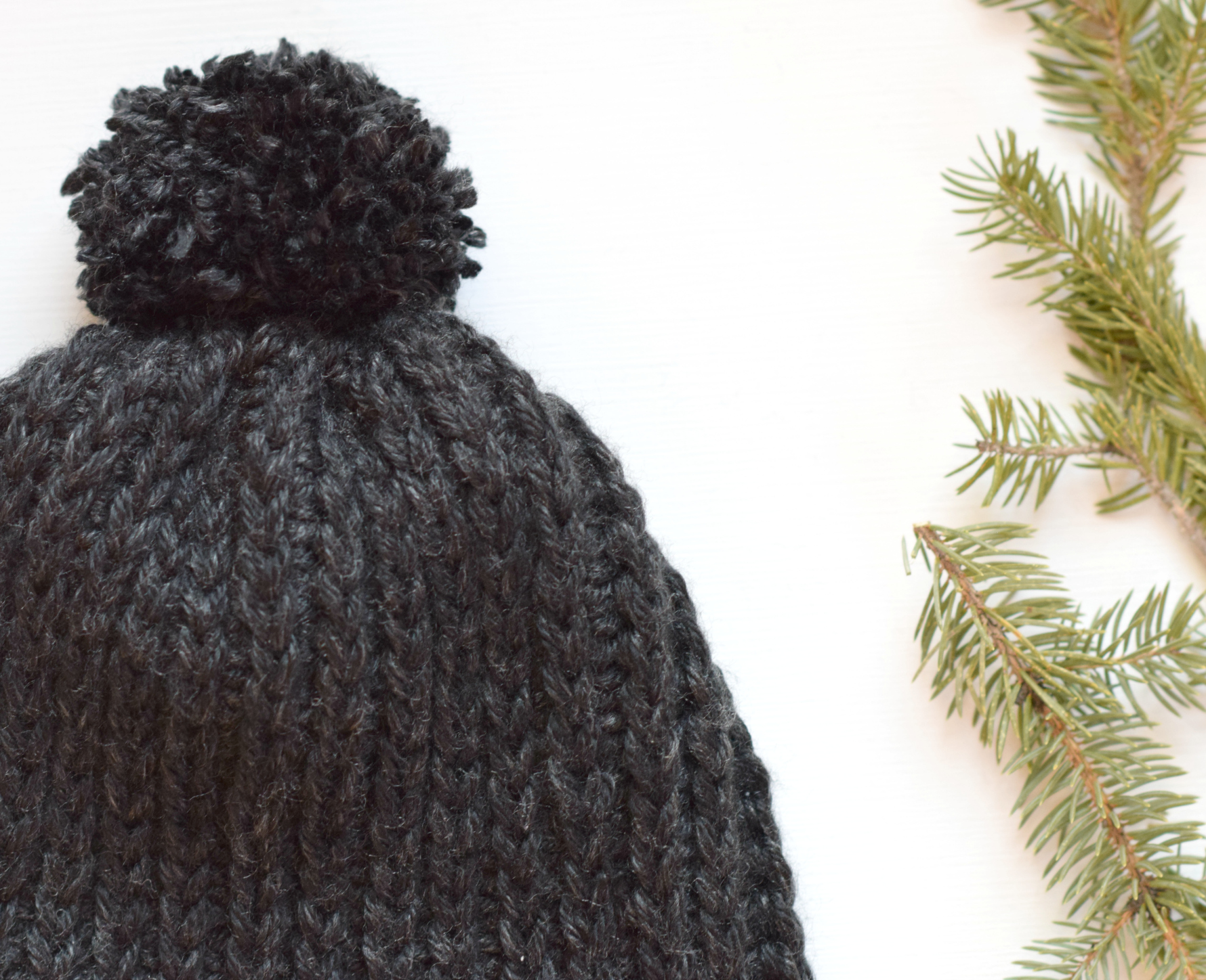 Everyday Ribbed Crochet Hat Pattern