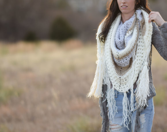 The Dreamer Crocheted Triangle Wrap Pattern