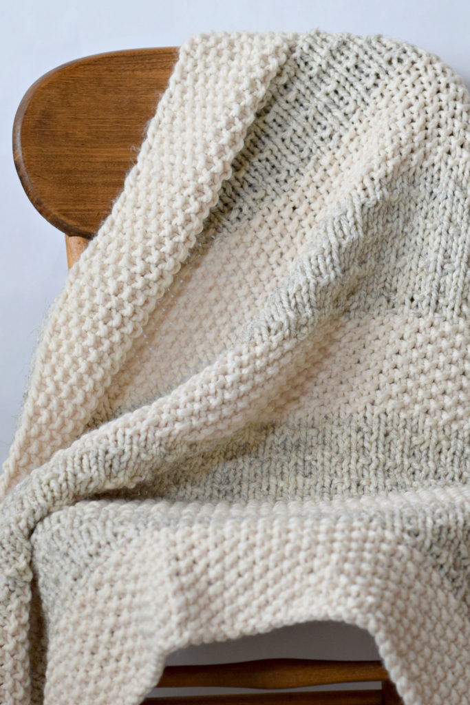 Fall Cuddler Chunky Blanket Knitting Pattern – Mama In A Stitch