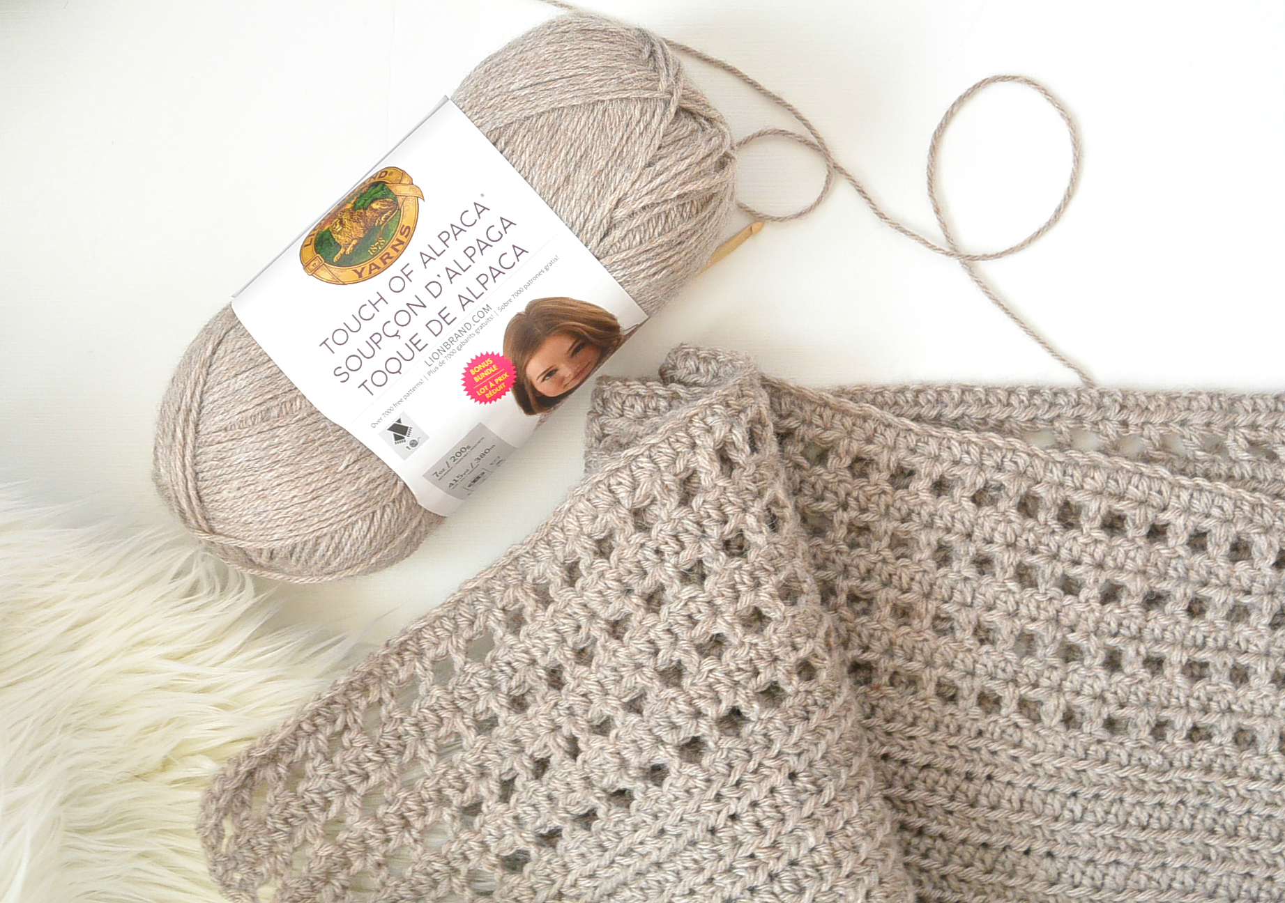 Light Alpaca Poncho Crochet Pattern – Mama In A Stitch