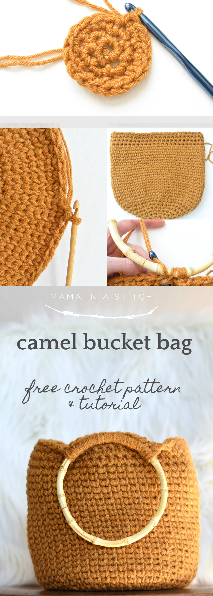 Hue + Me: Huntington Carryall FREE Crochet Pattern — Two of Wands