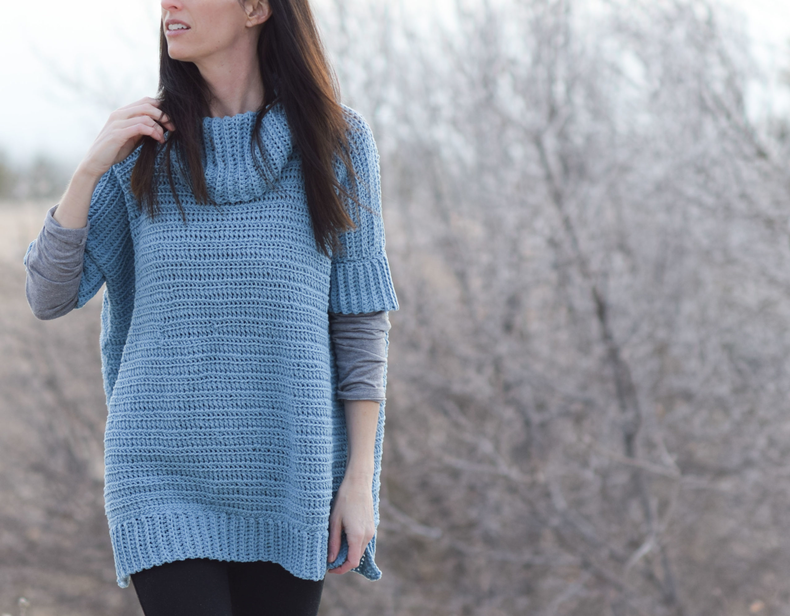 Softest Lounge Around Pullover Crochet Pattern