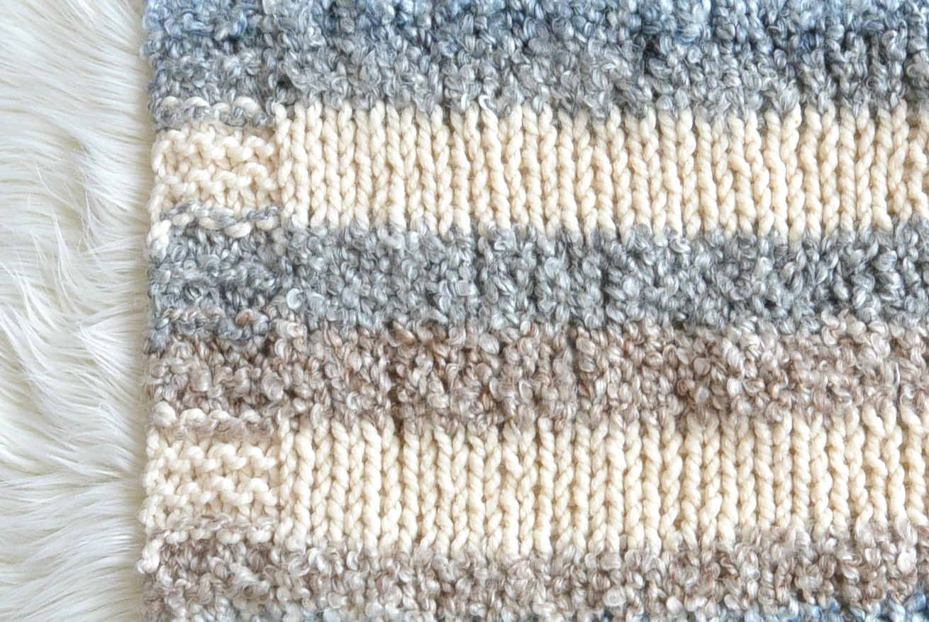 Cuddly Quick Knit Throw Blanket Pattern Mama In A Stitch