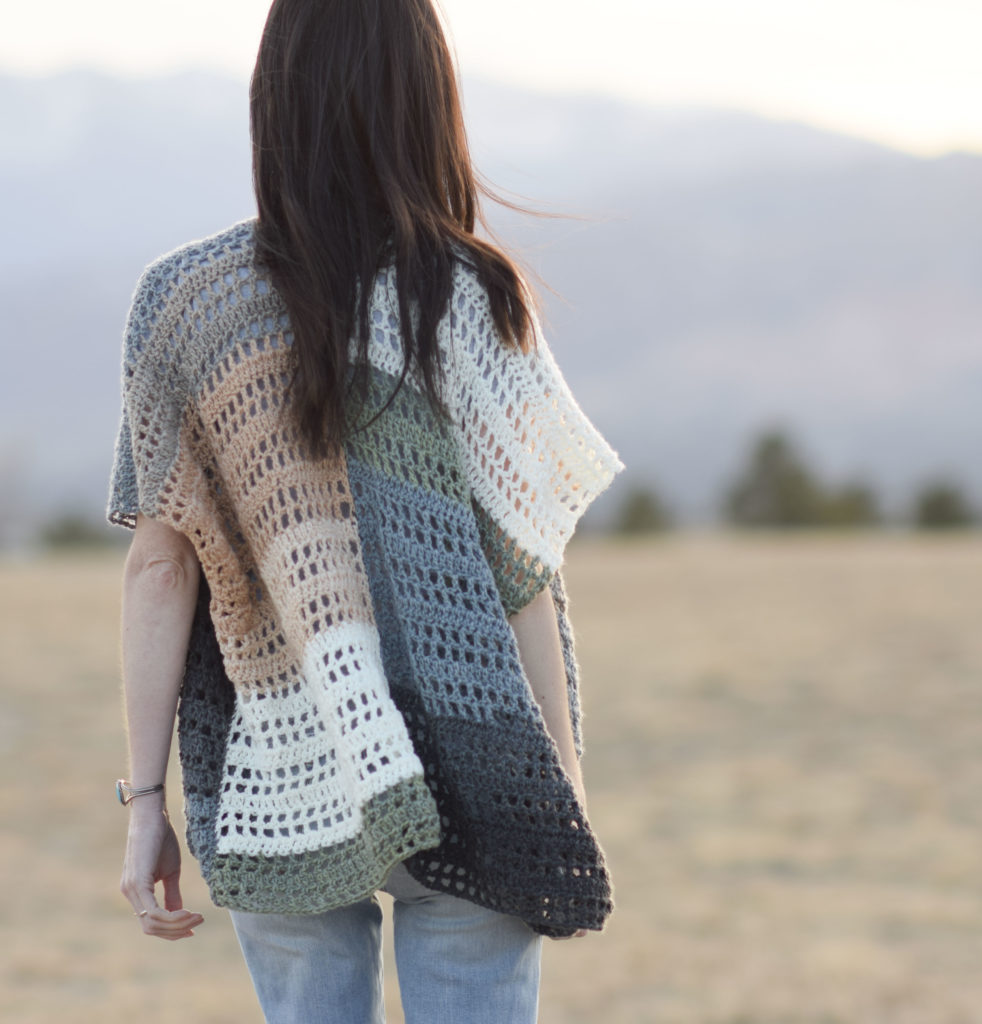 summer crocheted cardigan