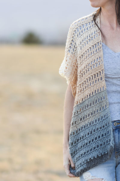 crochet summer sweater