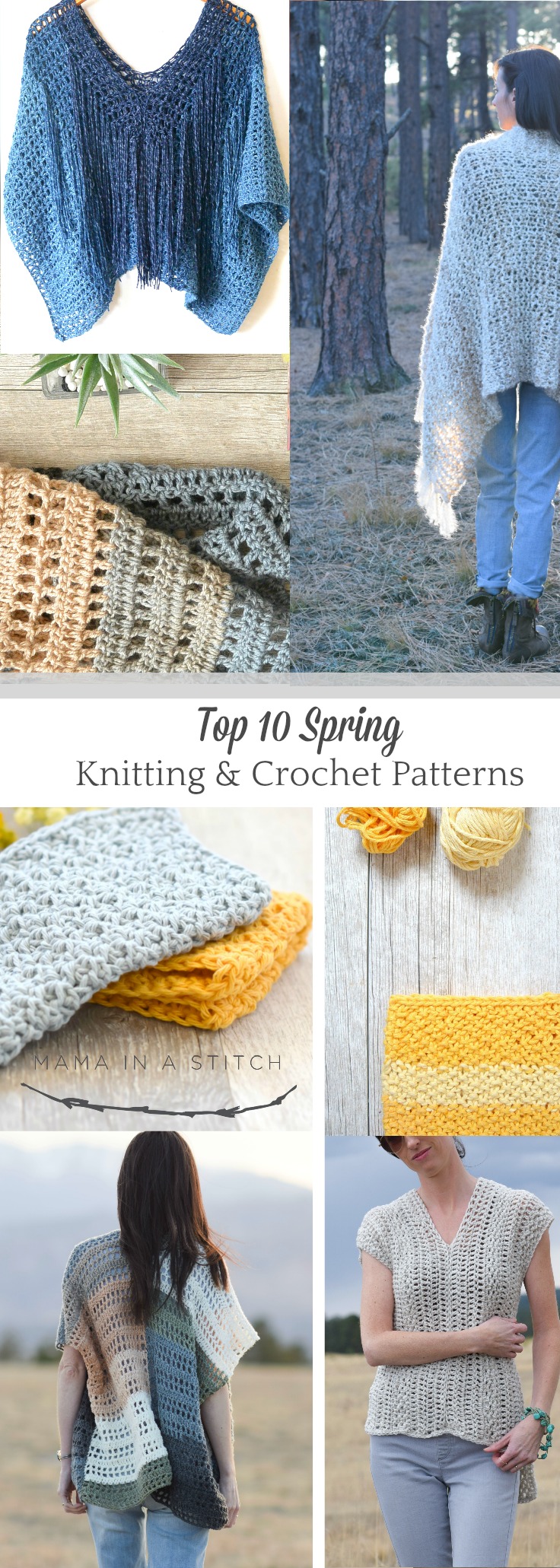 Top 10 Spring Knitting & Crochet Patterns
