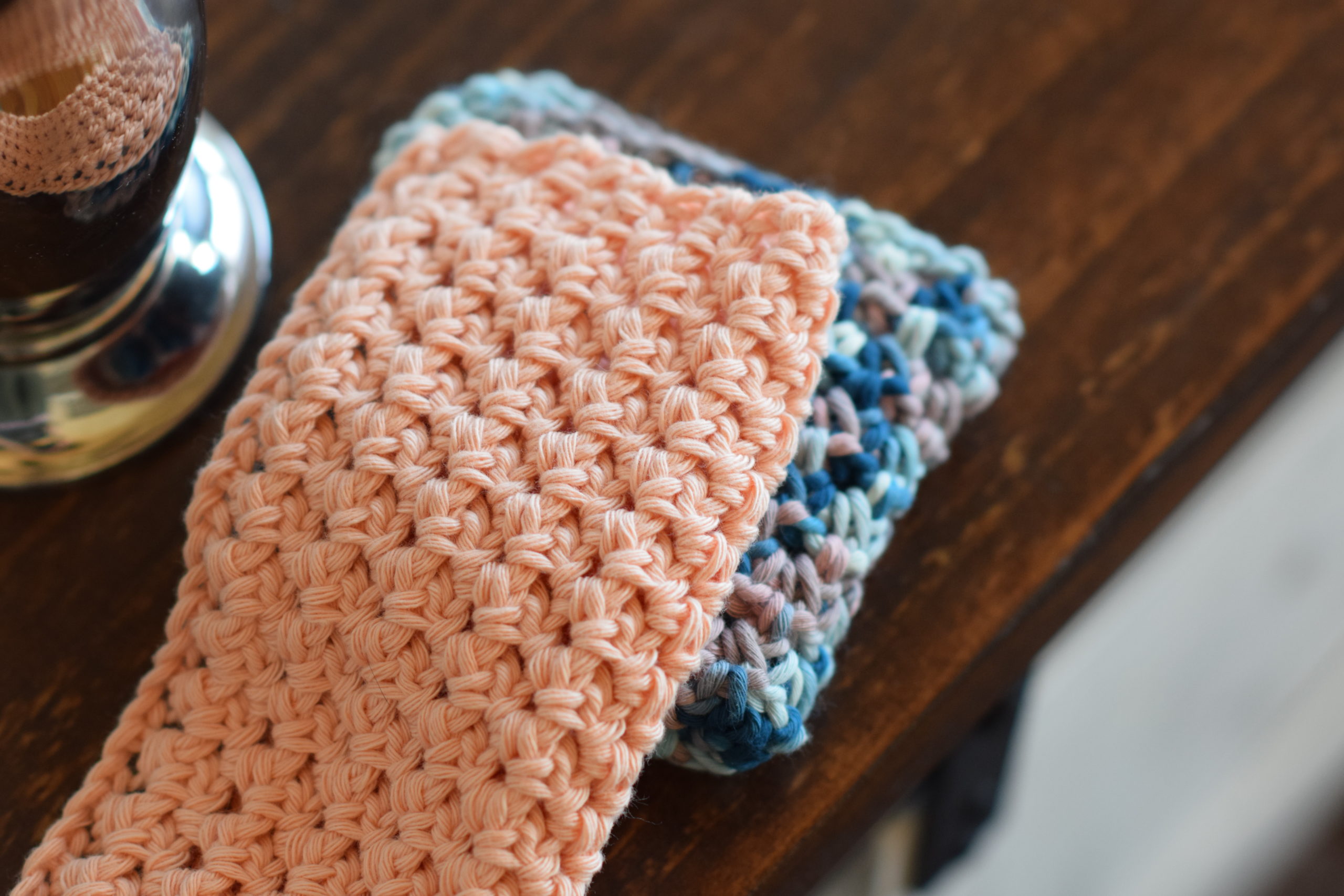 Little Clusters Washcloth Crochet Pattern