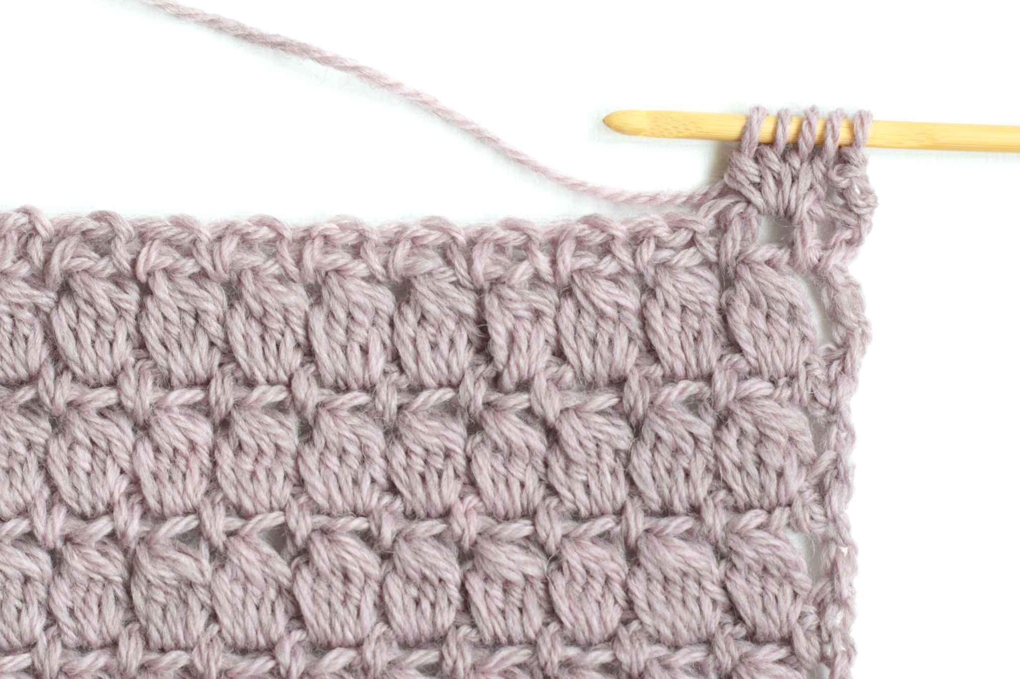 How To Crochet the Cluster Stitch