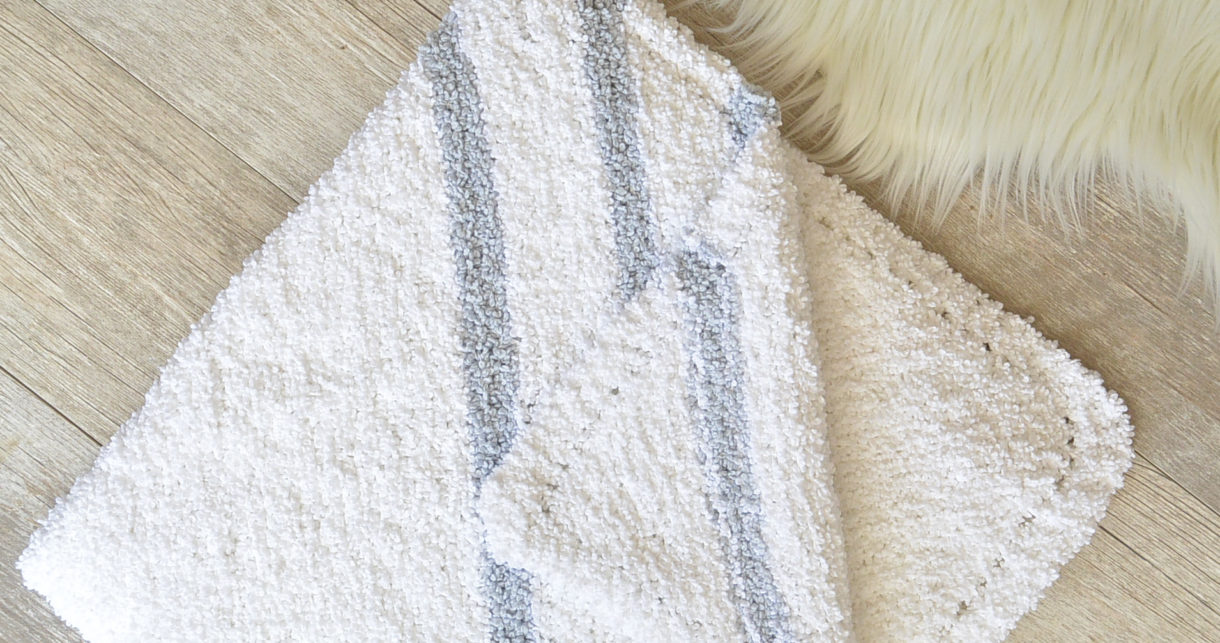 How To Knit the Easiest Baby Blankie Luxe Blankie Knitting Pattern