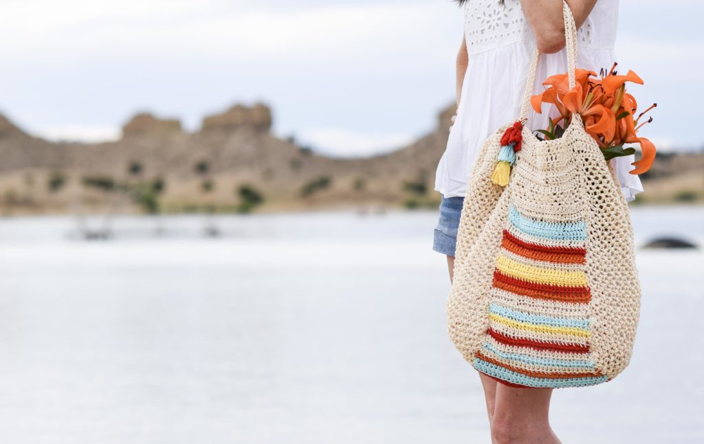 Mohave Slouchy Tote Bag Knitting Pattern – Mama In A Stitch