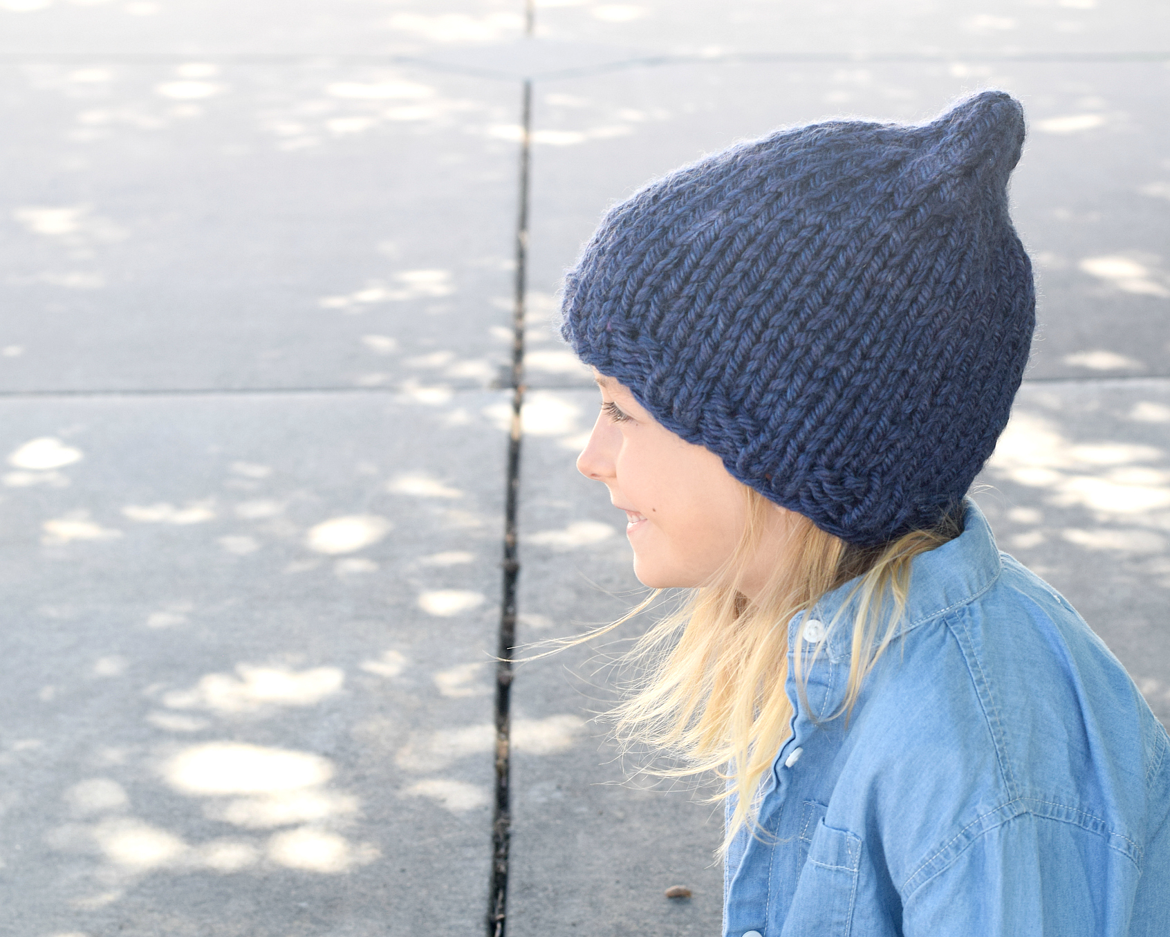 Beginner Chunky Knit Hat Pattern