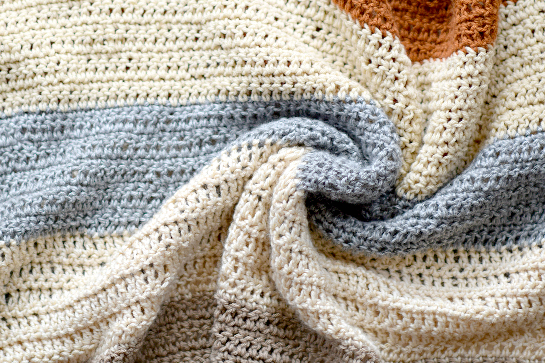How To Crochet A Beginner Fall Throw Blanket