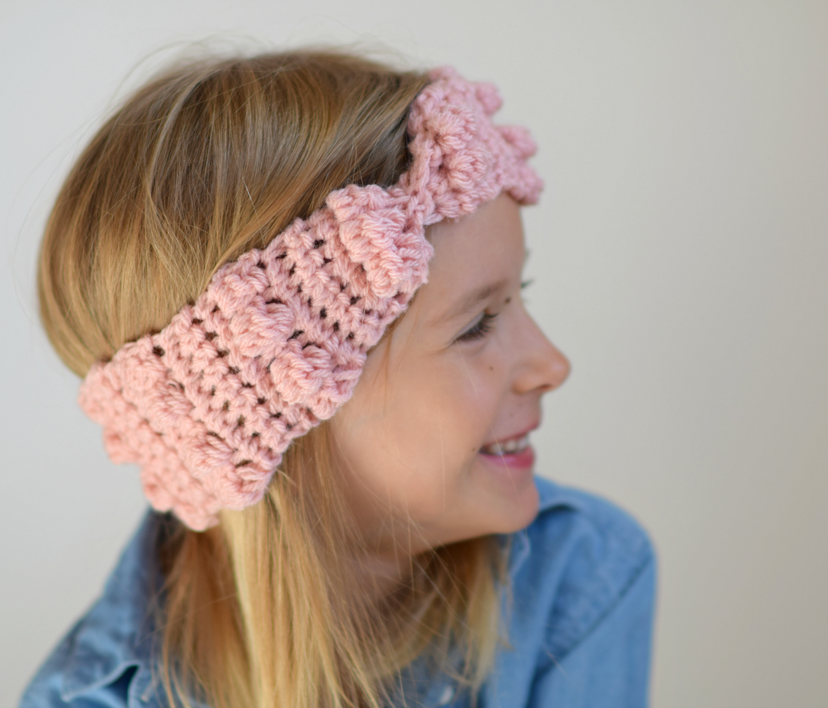 How To Crochet A Bobbly Ear Warmer