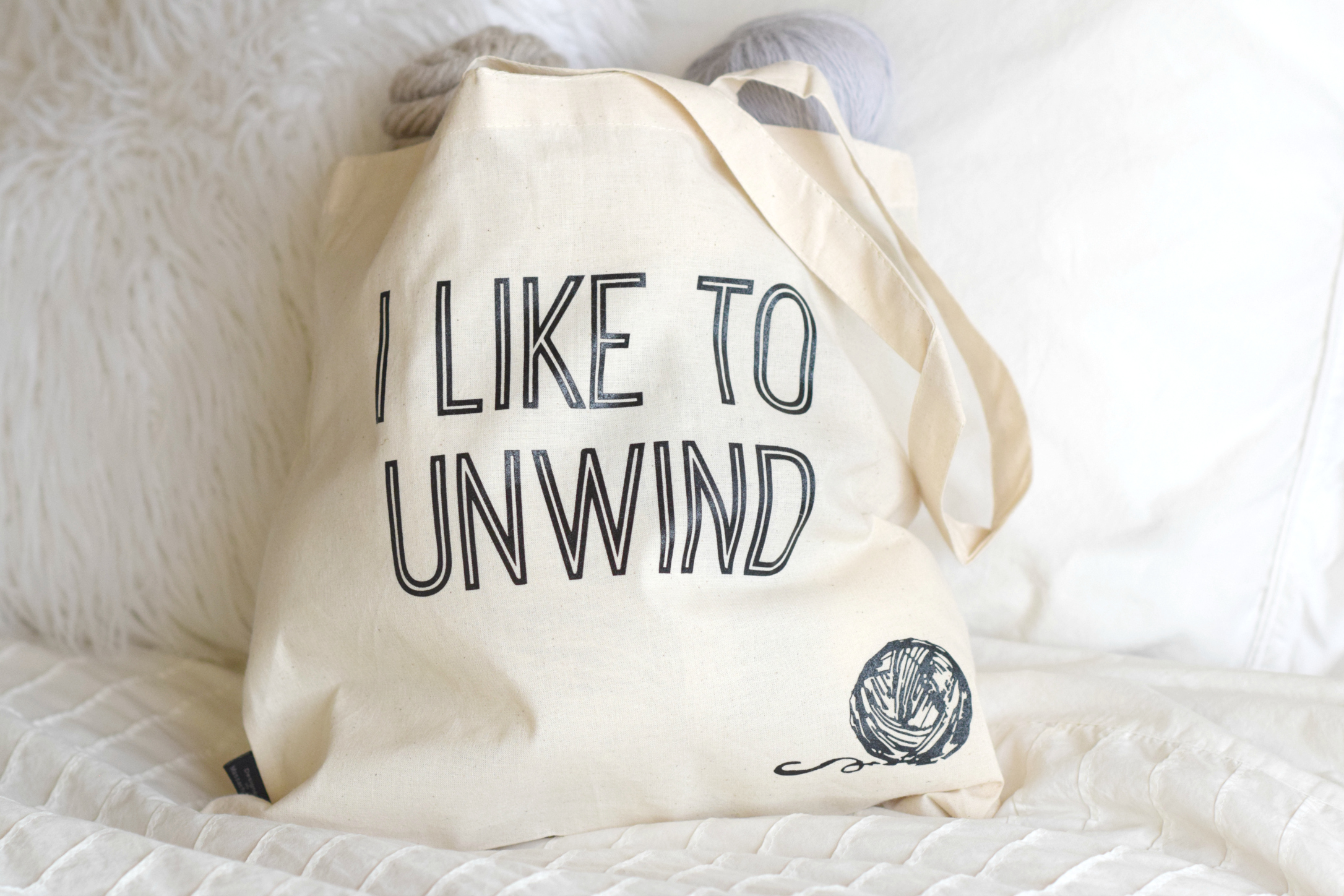 I Like To Unwind Knit & Crochet Tote Giveaway