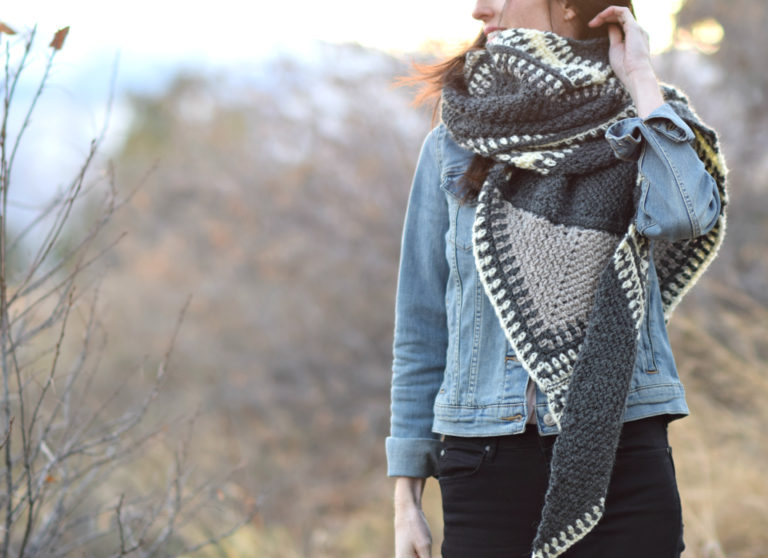 Las Cruces Crocheted Wrap Shawl Pattern – Mama In A Stitch