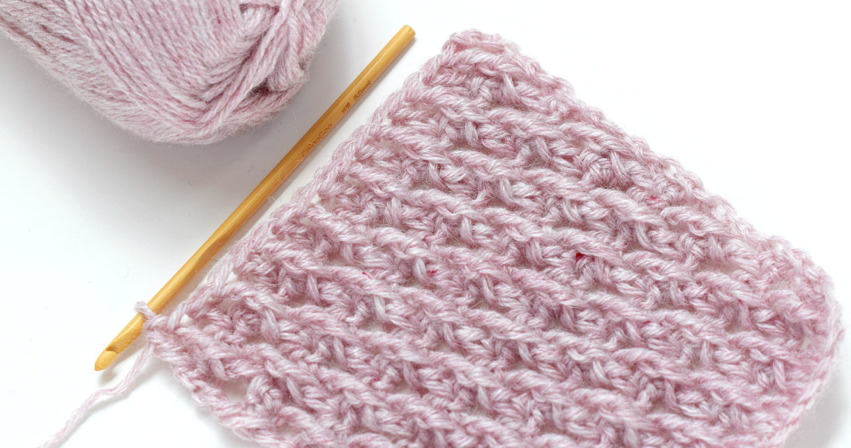 How To Crochet the Raised Ripple Stitch Mama In A Stitch