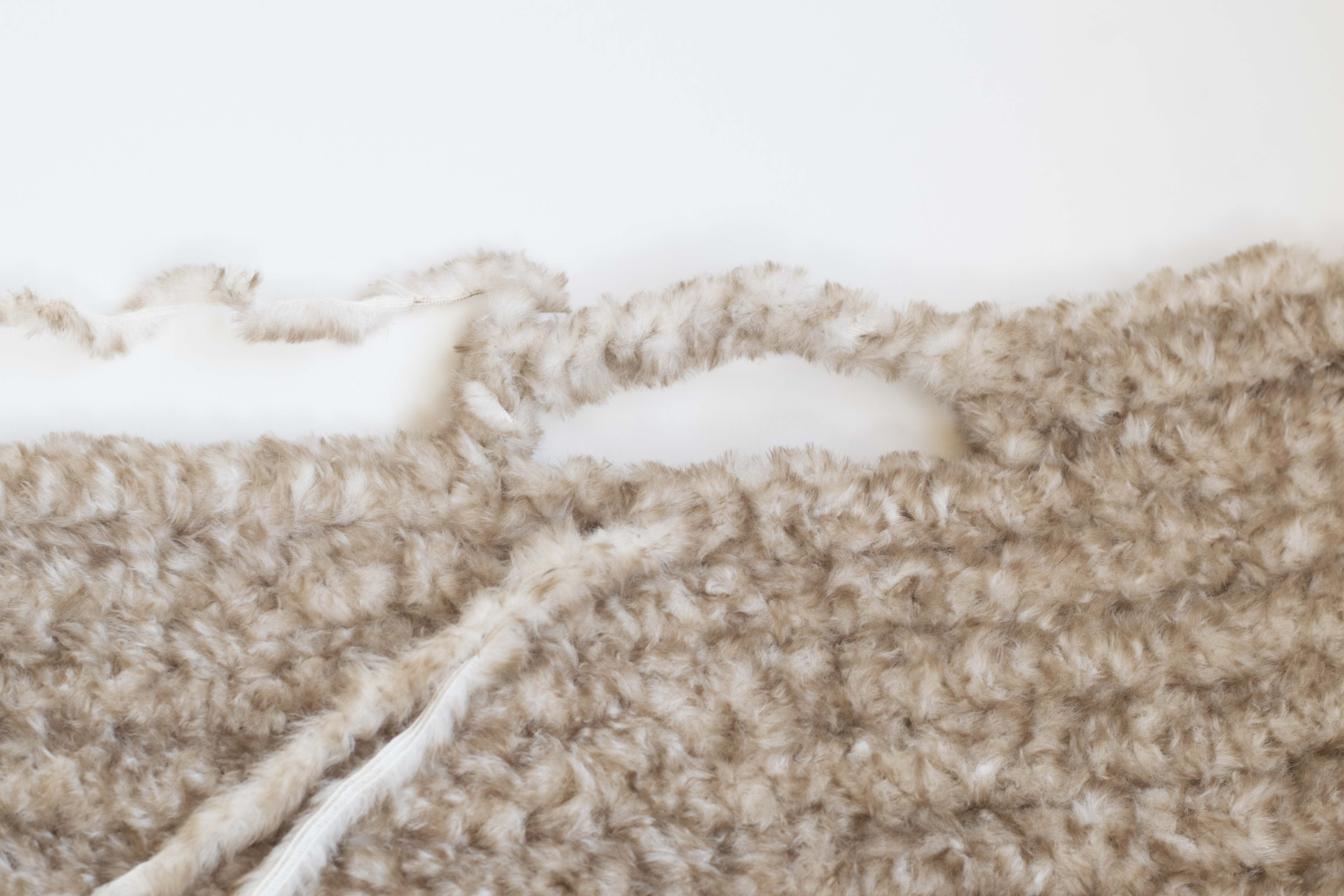 How To Crochet A Crossed Fur Headband Ear Warmer – Mama In A Stitch