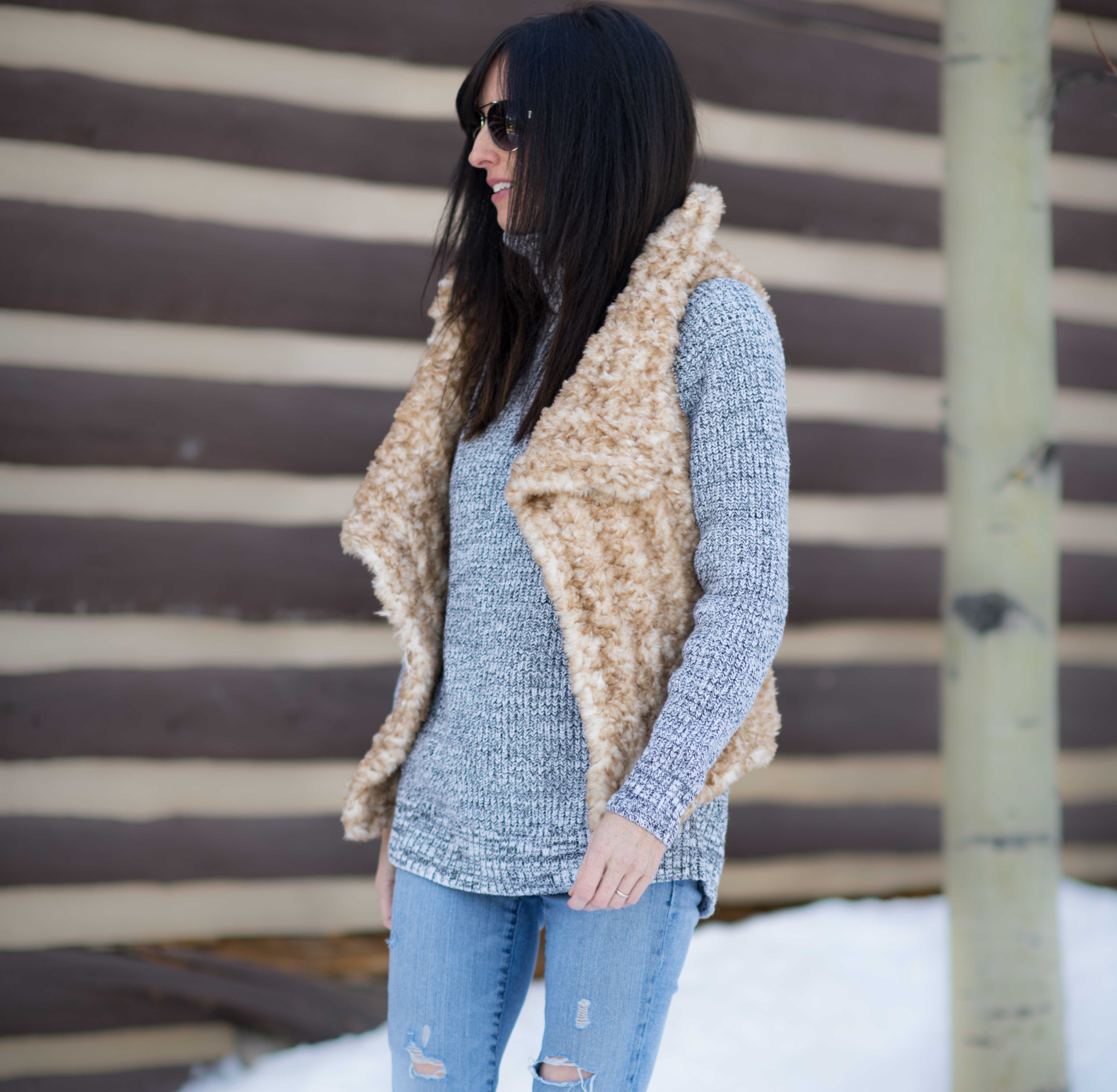 Faux Fur Vest Crochet Pattern – Mama In A Stitch