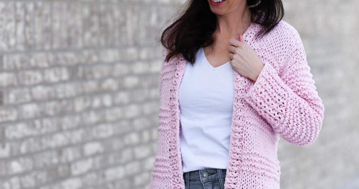 Cotton Candy Easy Knit Cardigan Pattern Mama In A Stitch