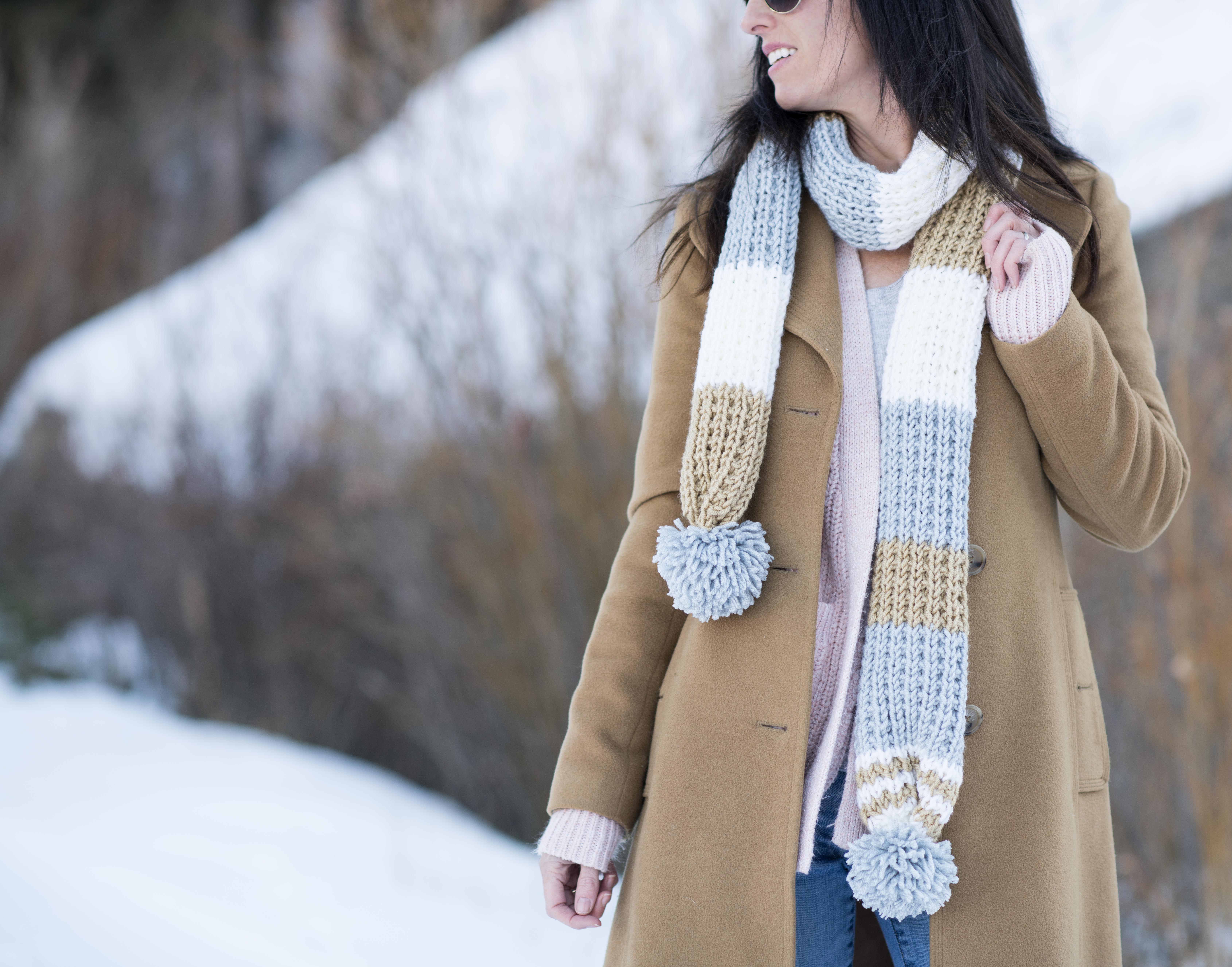 Pom-Pom Scarf Pattern