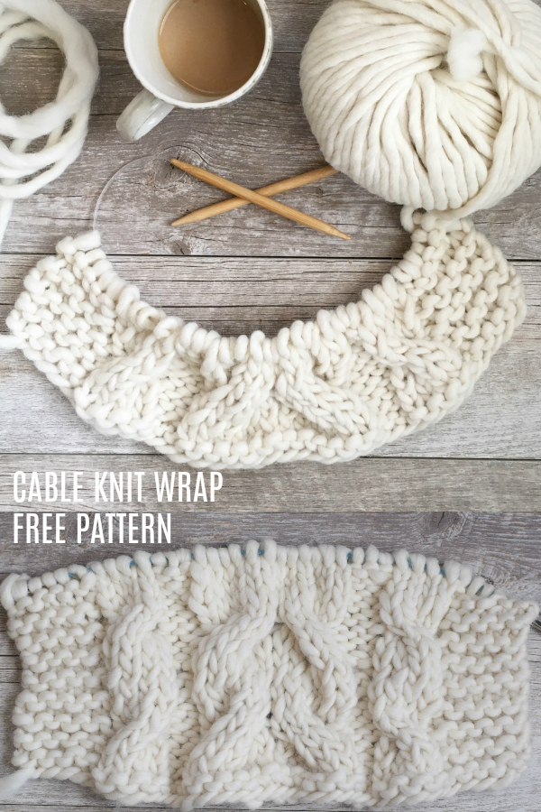 Easy Winding Cables Wrap Knitting Pattern Mama In A Stitch Easy Winding Cables Wrap Knitting Pattern Mama In A Stitch
