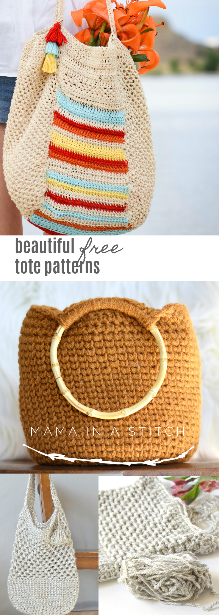 Easy Knitting Pattern Tote Bag | IUCN Water