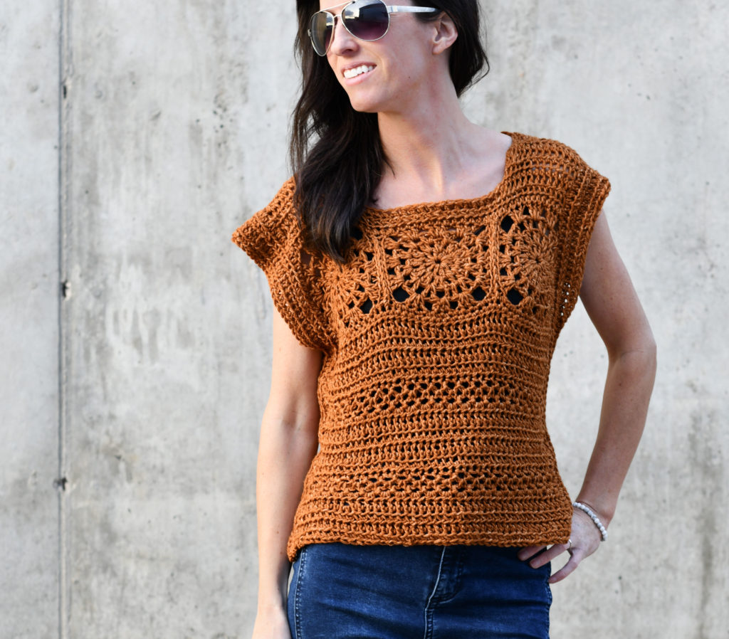 How To Crochet A Summer Boho Top - Free Pattern – Mama In A Stitch