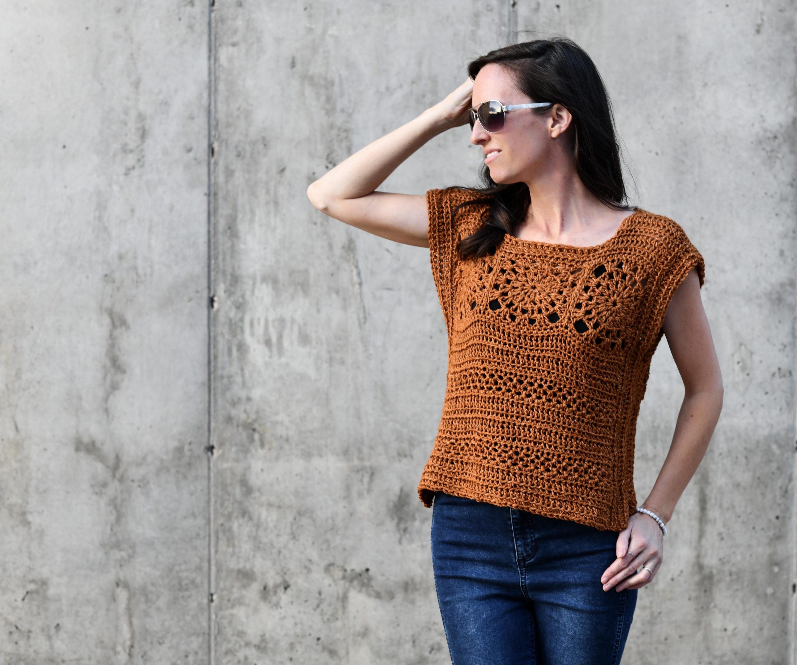 How To Crochet A Summer Boho Top - Free Pattern – Mama In A Stitch