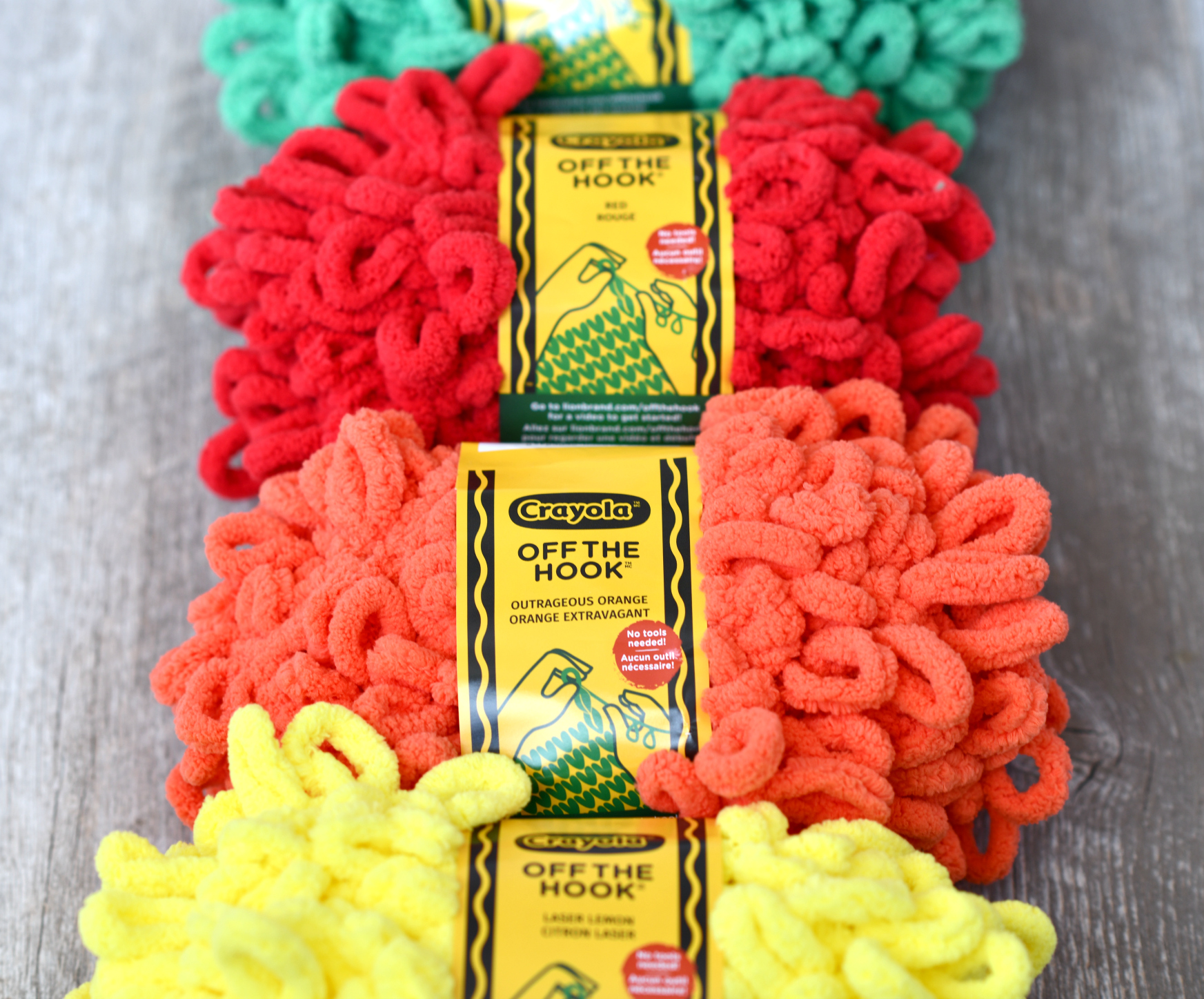 How To Make A Rainbow Blanket with Loop Yarn Free Pattern Mama In A Stitch