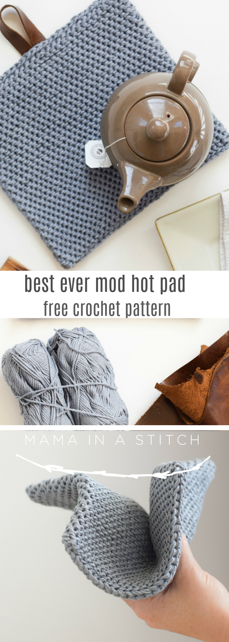 Best Modern Hot Pad Crochet Pattern