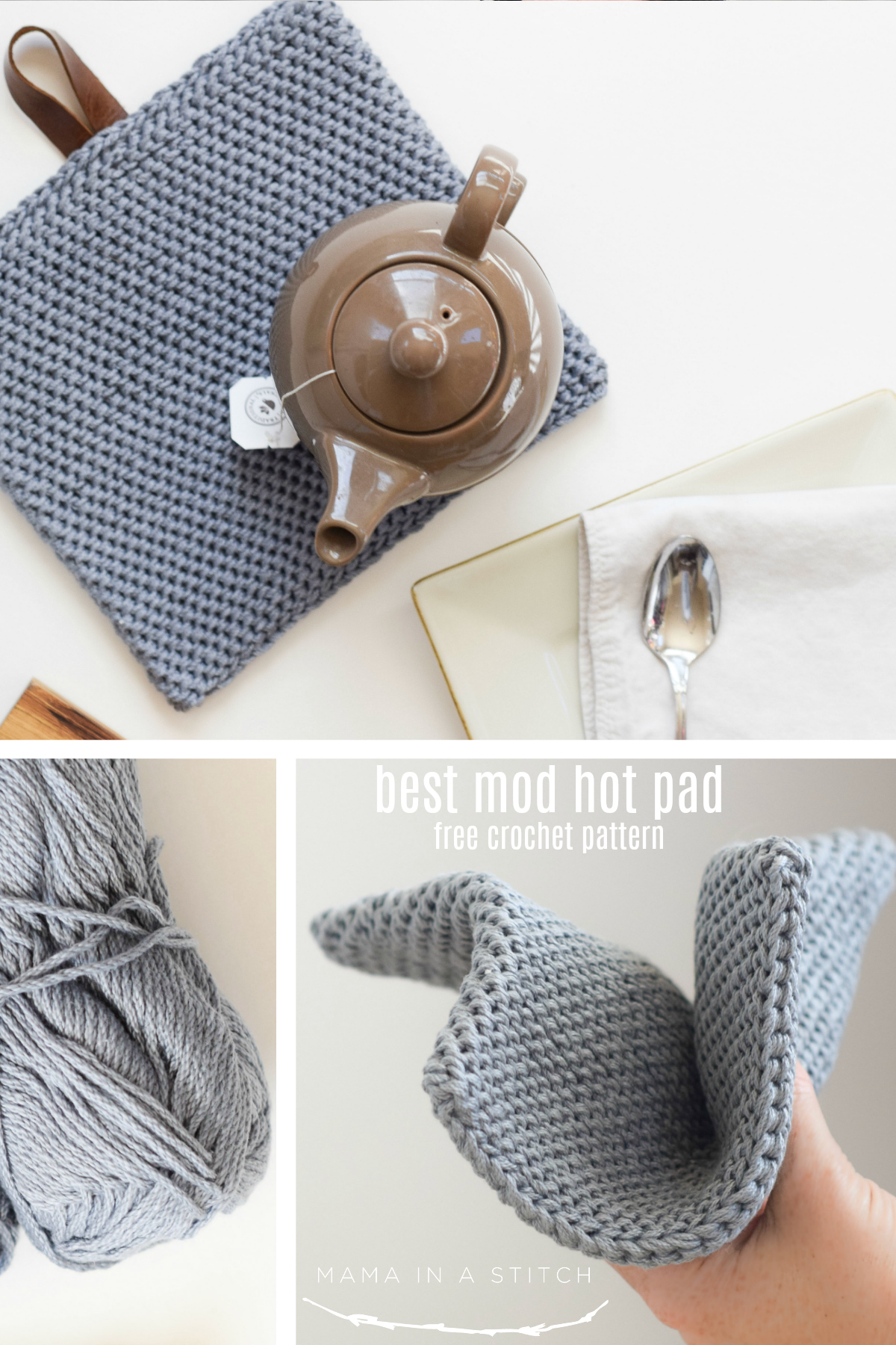 How to Make Potholders: 25+ Hot Pad Patterns