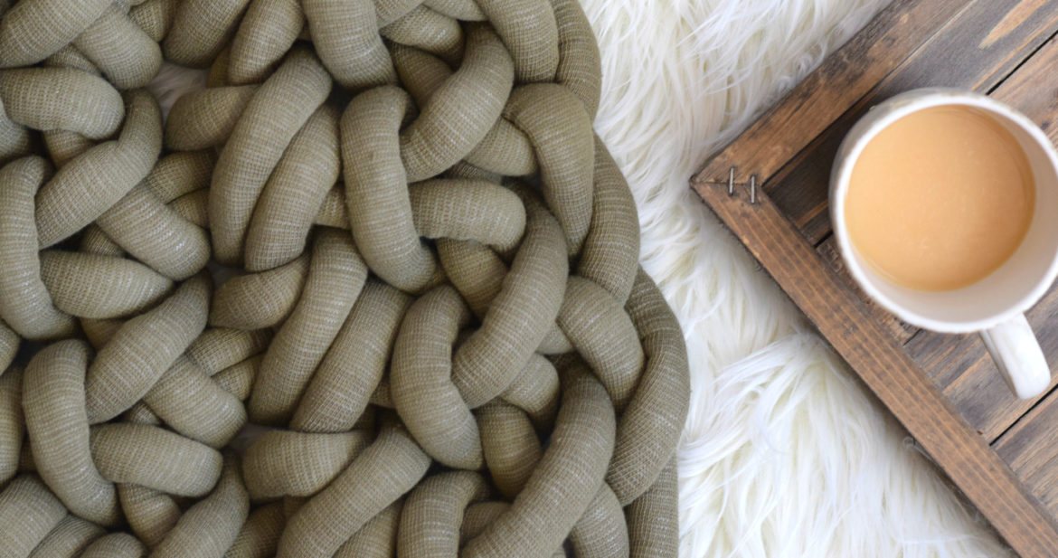 How To Hand Crochet A Big Yarn Blanket Mama In A Stitch