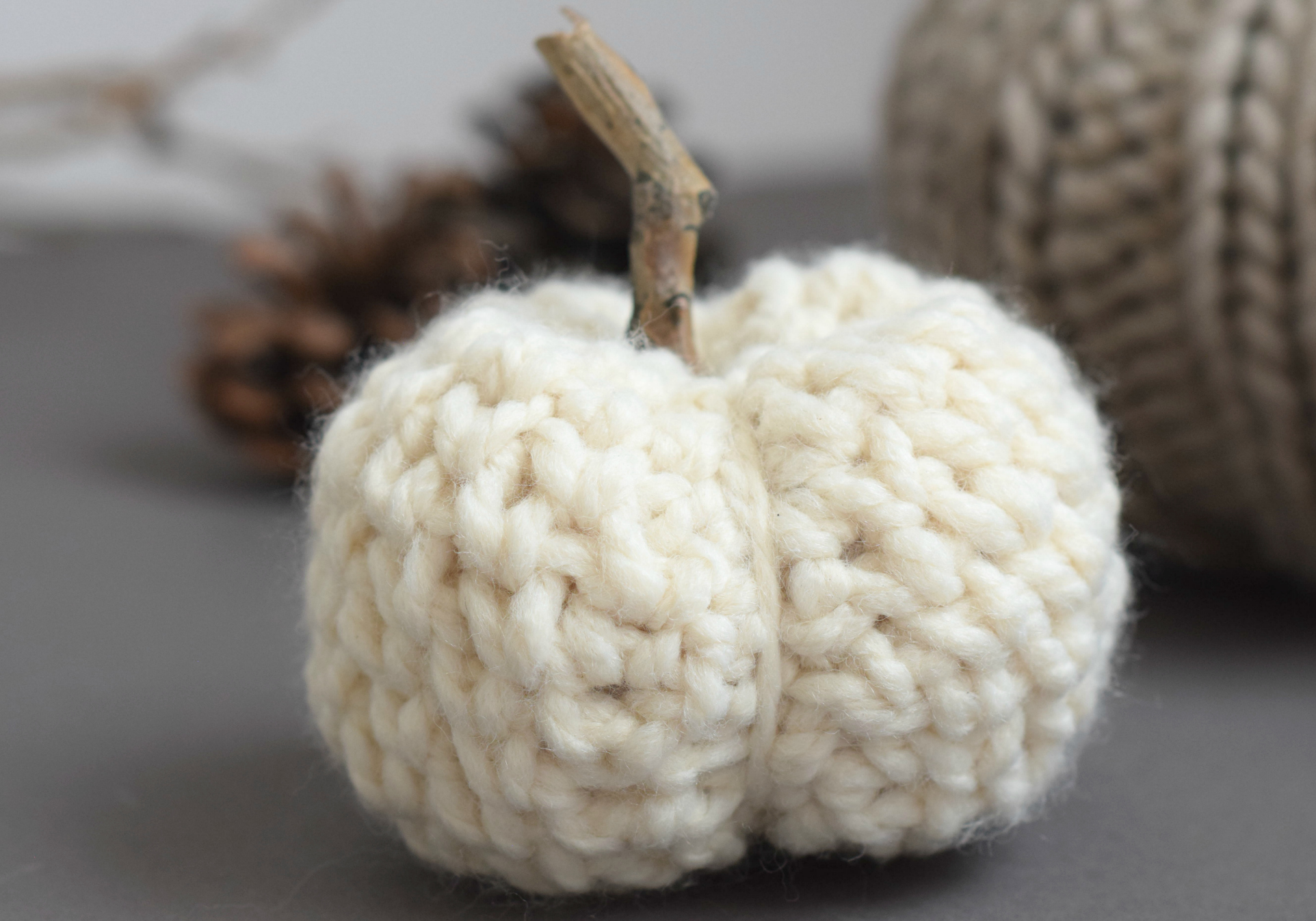How To Crochet A Chunky Quick Pumpkin – Mama In A Stitch