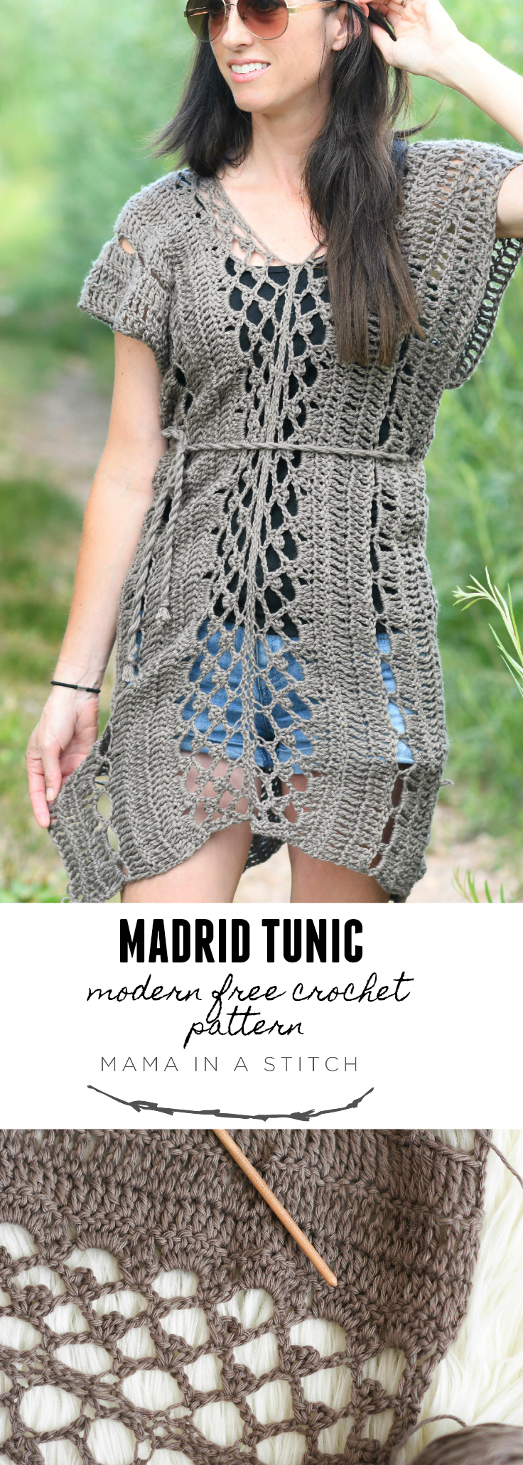 Madrid Tunic Free Crochet Pattern