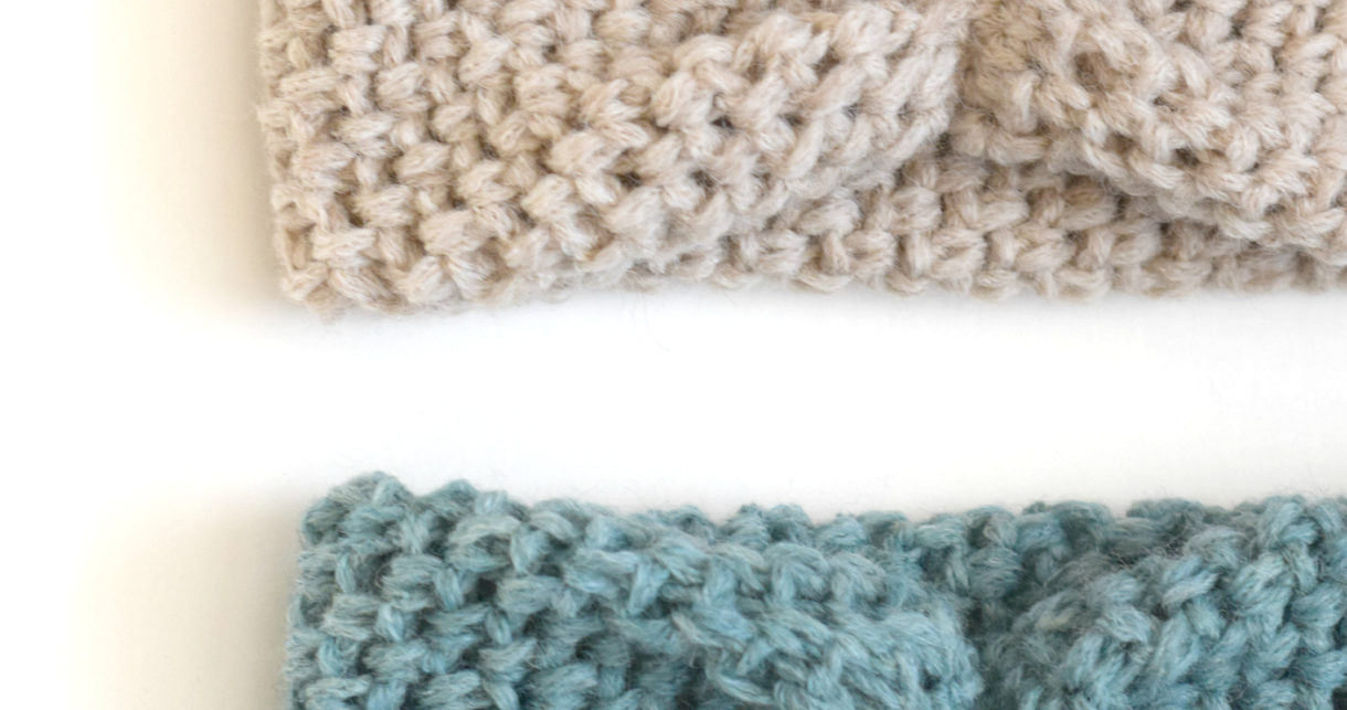Download Faux-Bow Easy Crochet Headband Pattern - Mama In A Stitch