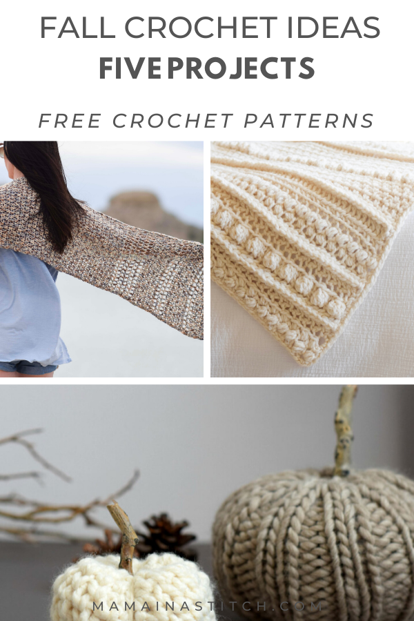 Fall Crochet & Knitting Project Ideas