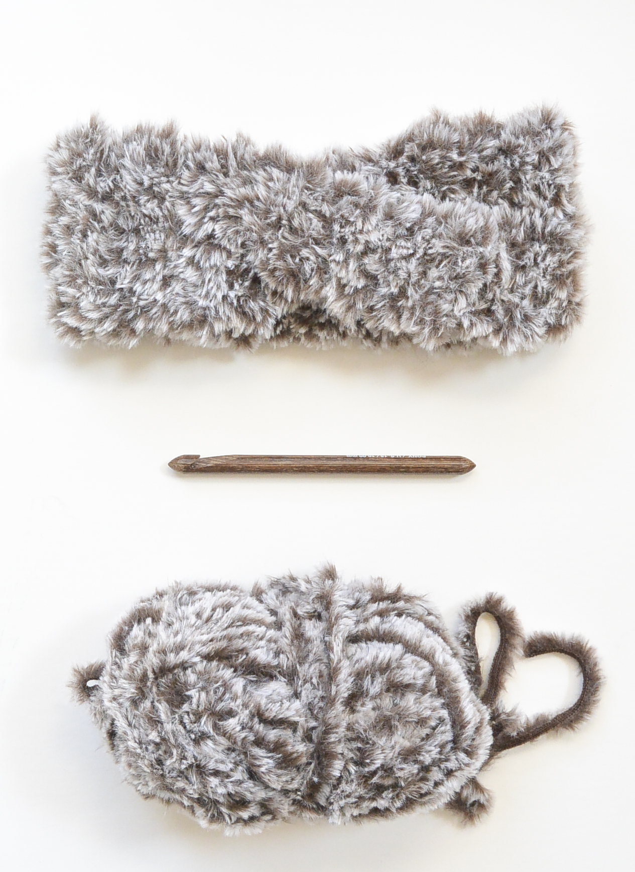 How to Crochet with Faux Fur Yarn