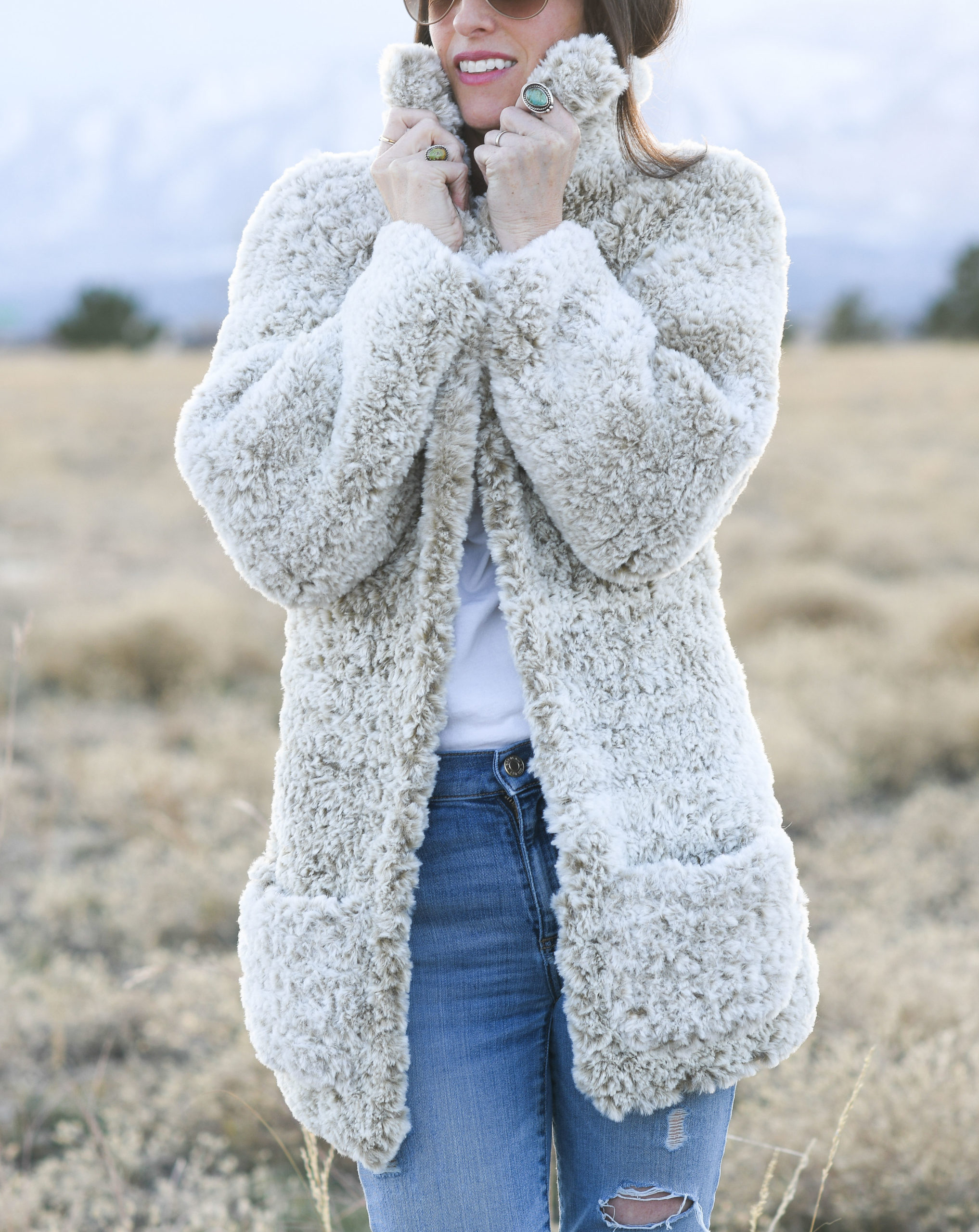 LINNEA | Faux Fur Coat