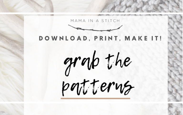 Quilted Knit Throw Pattern – Mama In A Stitch