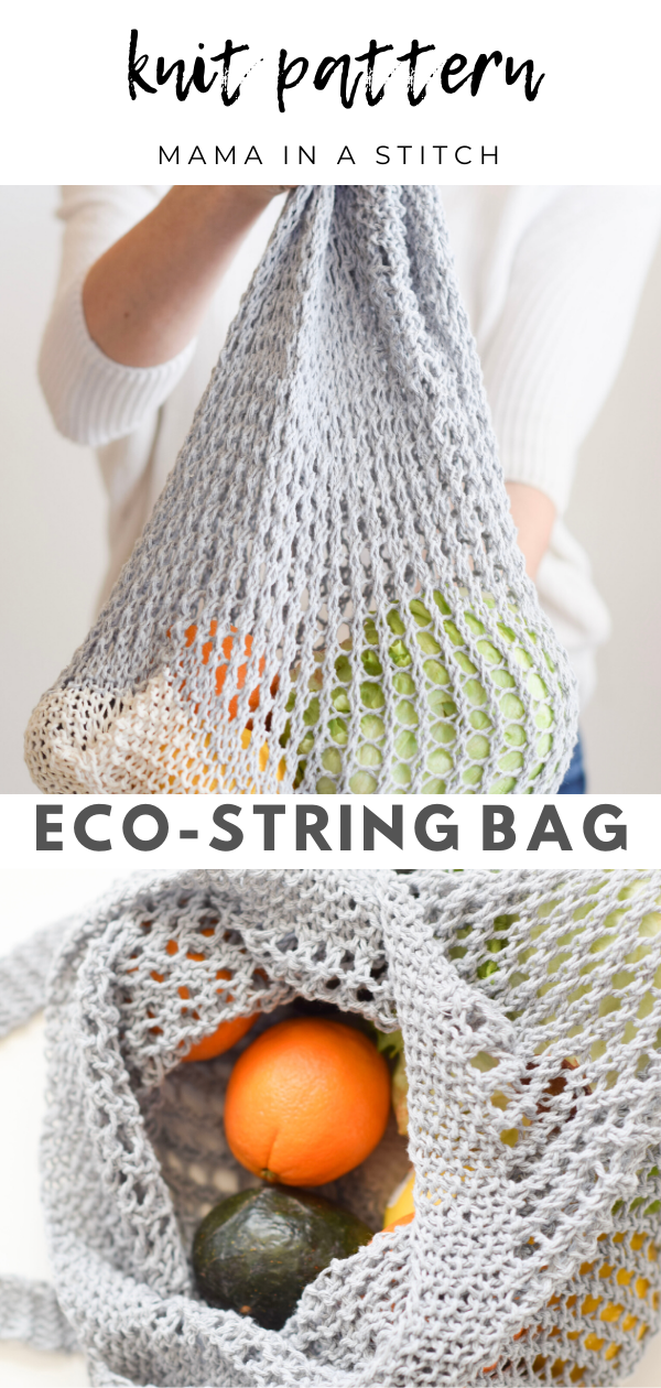 How To Knit A Market String Bag