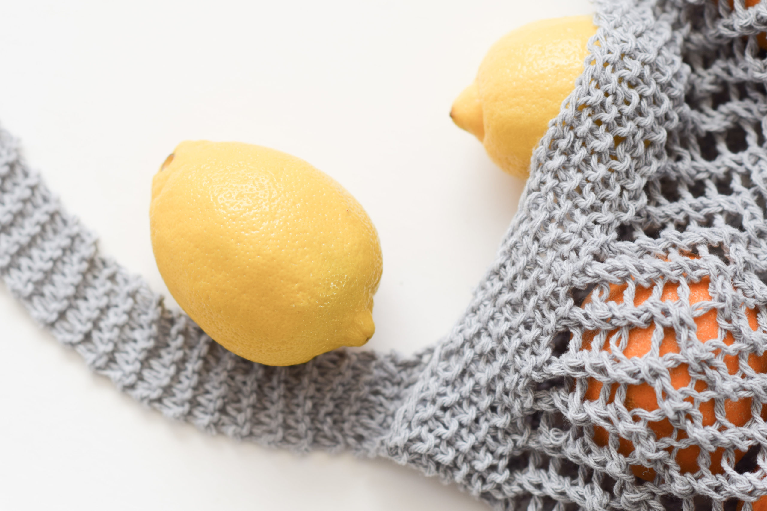 How To Knit A Market String Bag - Mama In A Stitch