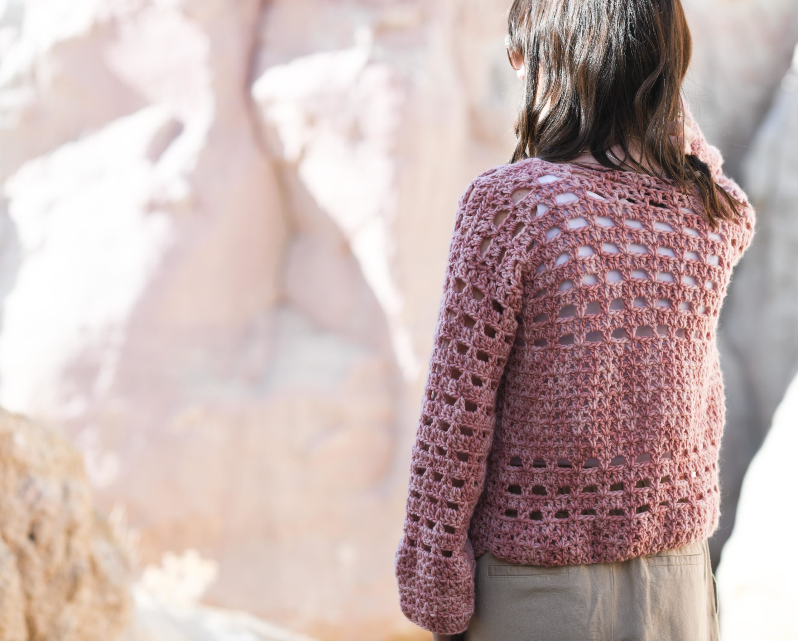 Lil Sedona Shrug Crochet Pattern