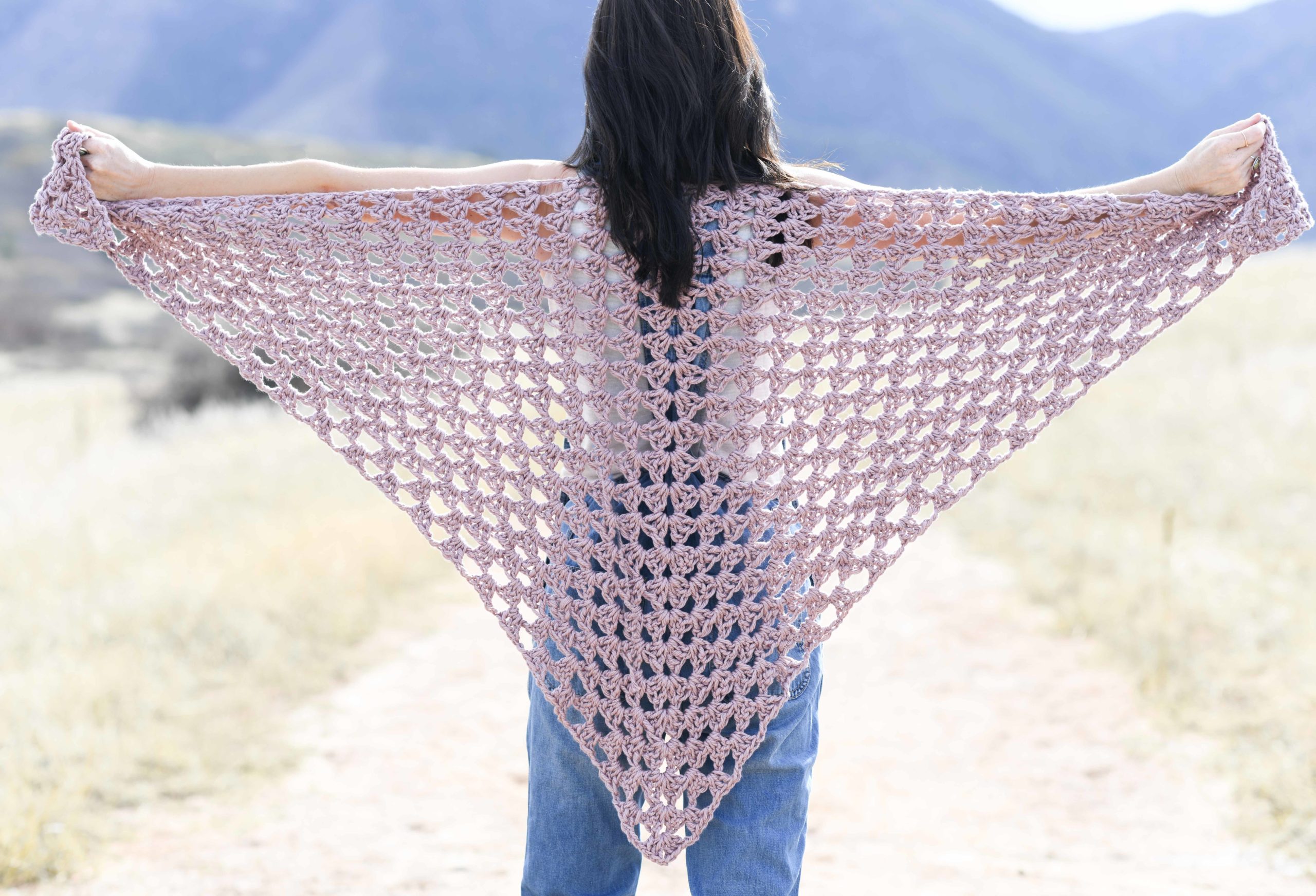 Free Crochet Wrap Pattern - Life + Yarn